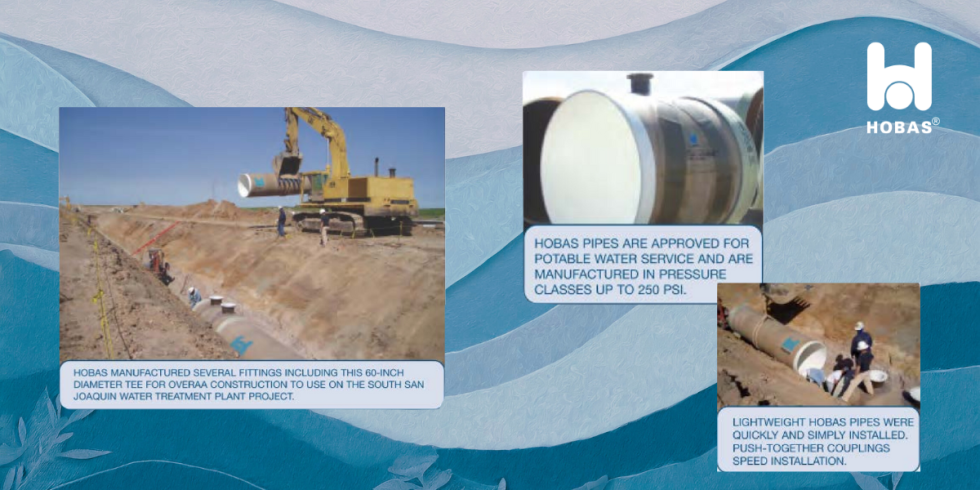 HOBAS Chosen for Water Projects - Hobas Pipe USA